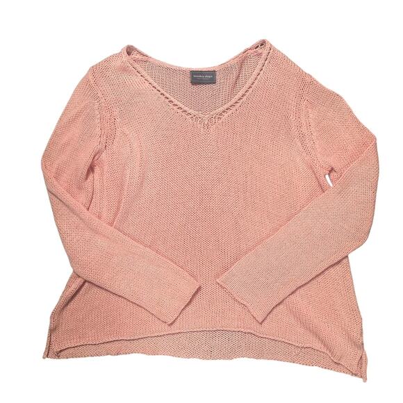 Wooden Ships Pastel Pink Knit Sweater - Picture 6 of 6